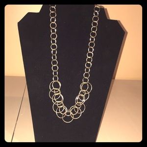 Lia Sophia Jewelry - 20”. Metal rings necklace . Lia Sophia Lia Sophia Jewelry - 20”. Metal rings necklace . Lia Sophia